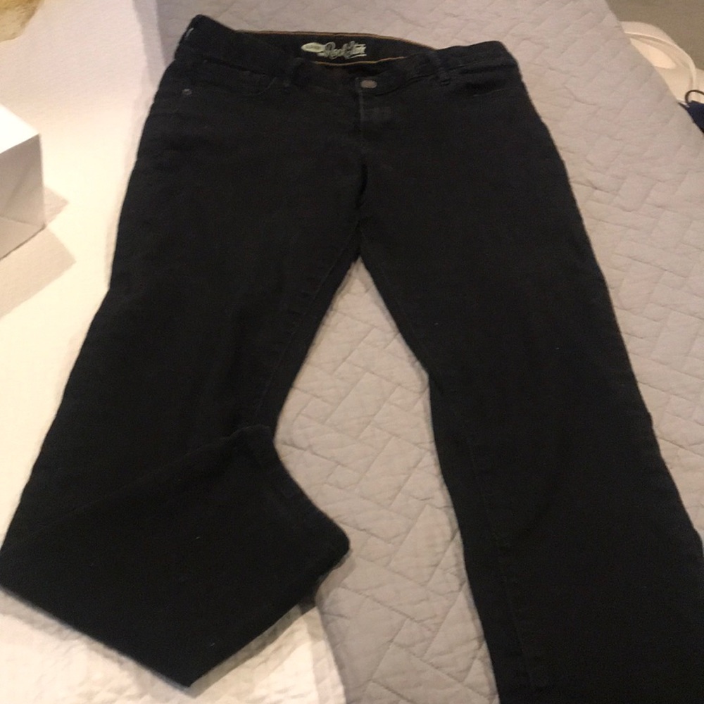Old Navy Rockstar Jean size 10 in black